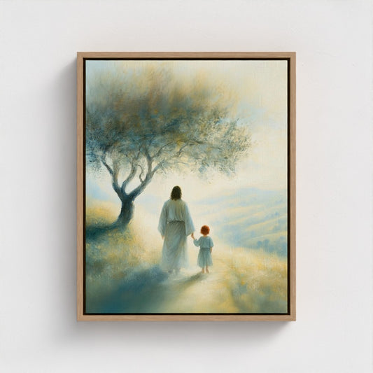 Jesus and the Child (Red Hair)