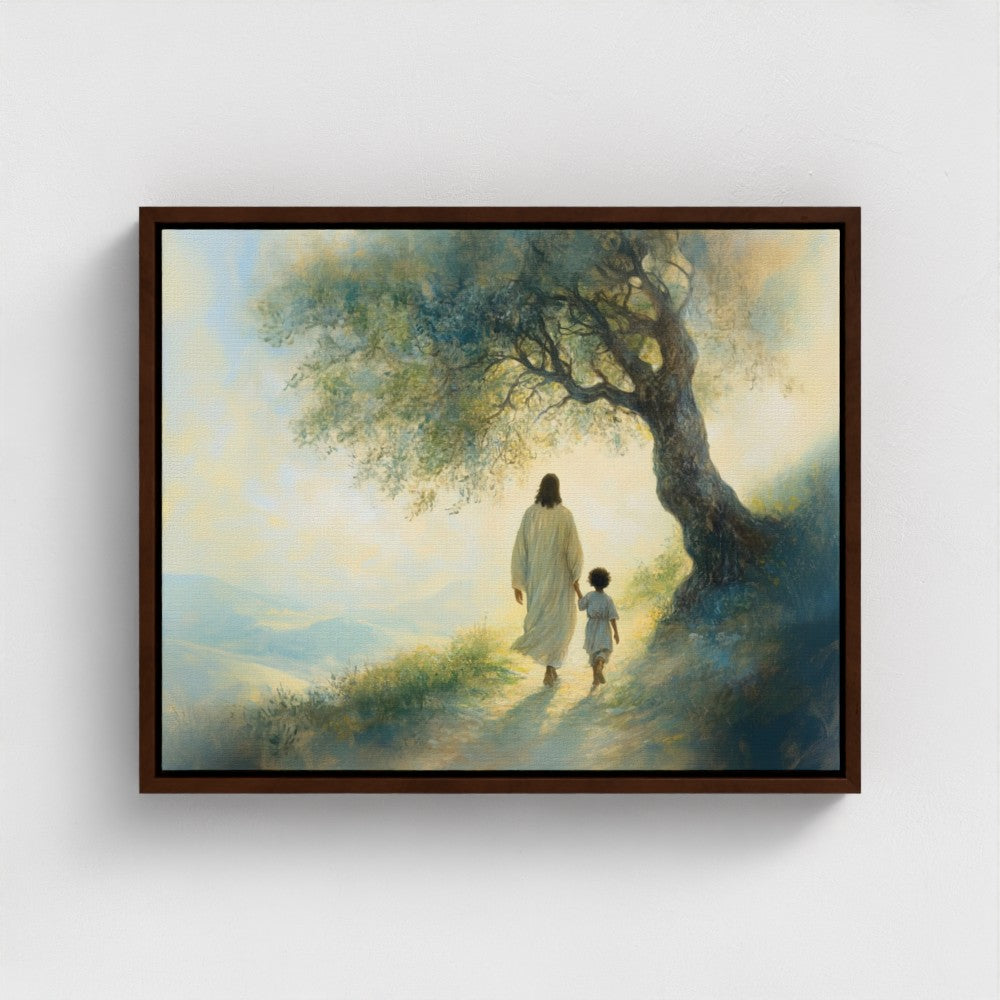 Jesus and the Child (Brown Skin)