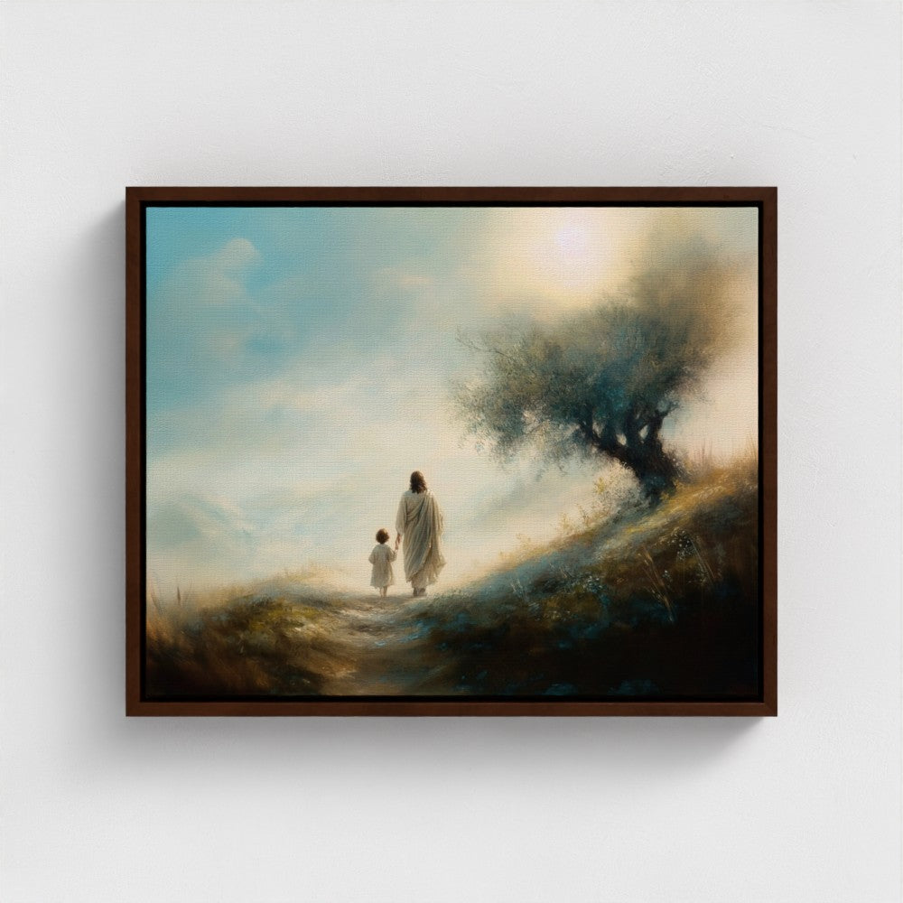 Jesus and the Child (Brown Hair)