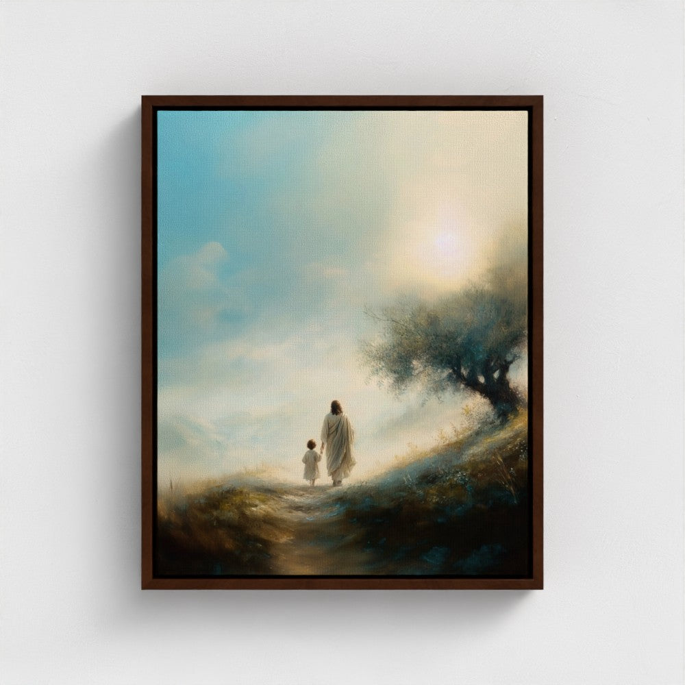 Jesus and the Child (Brown Hair)
