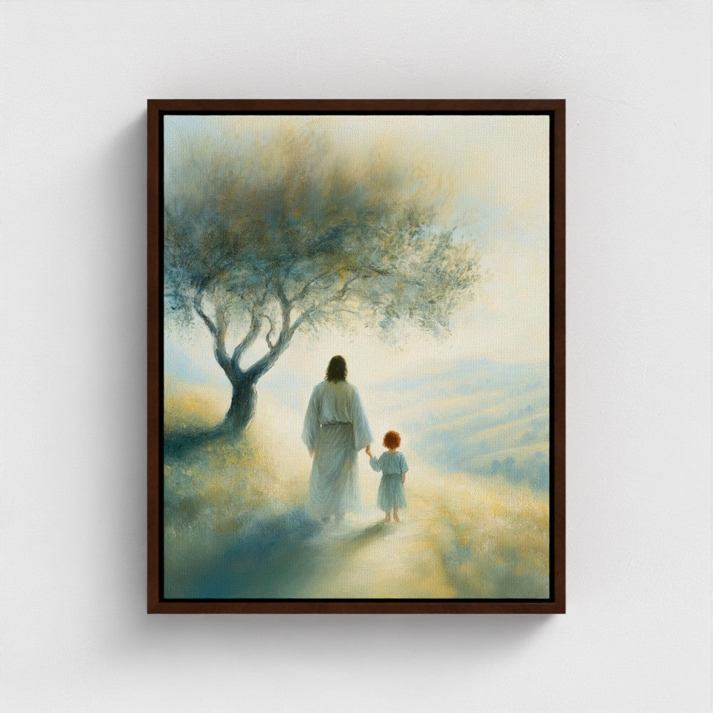 Jesus and the Child (Red Hair)