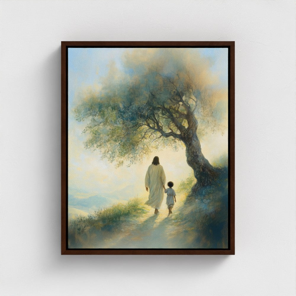 Jesus and the Child (Brown Skin)