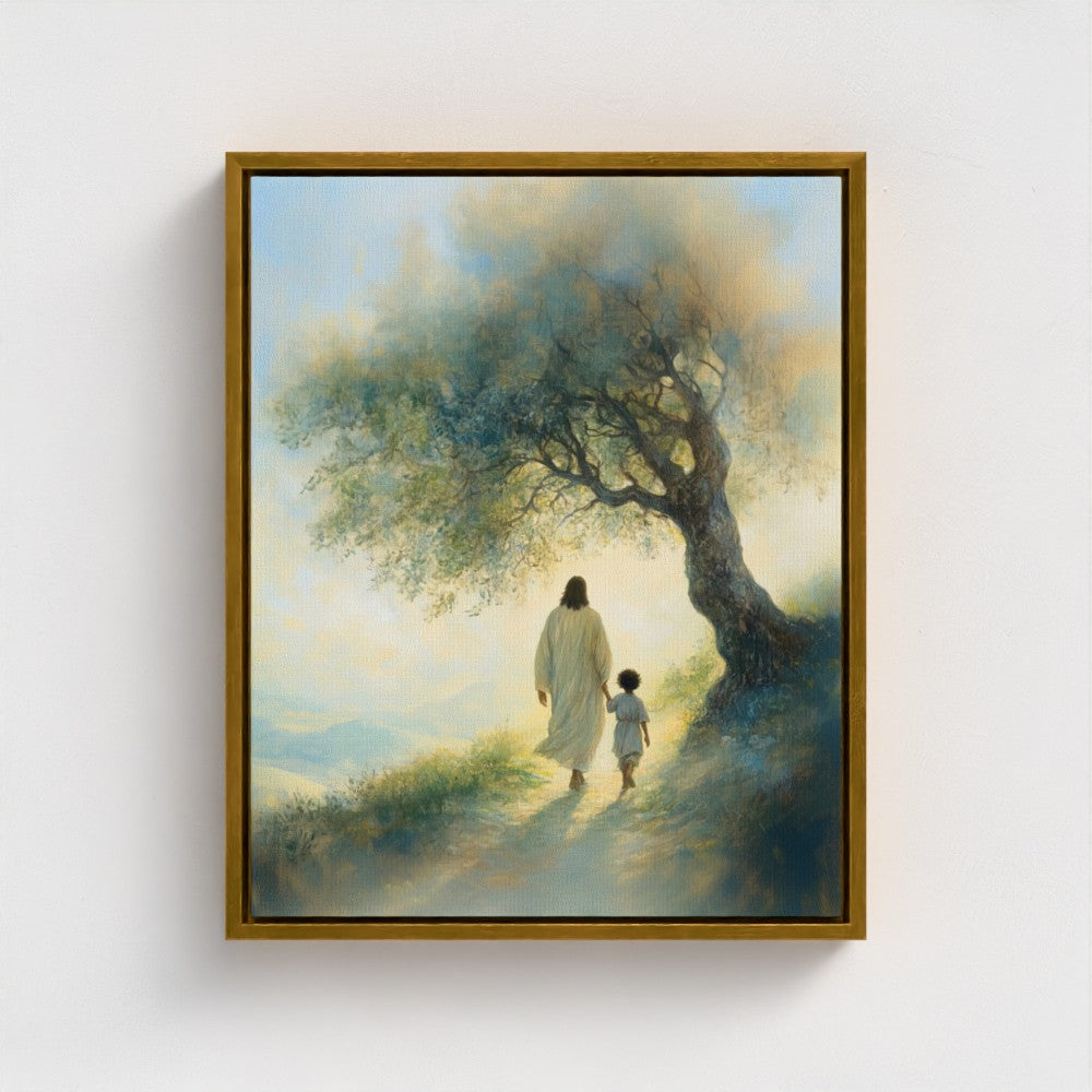 Jesus and the Child (Brown Skin)
