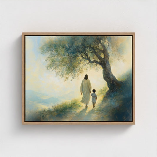 Jesus and the Child (Brown Skin)