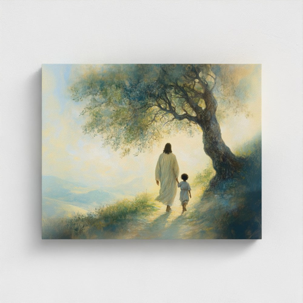 Jesus and the Child (Brown Skin)