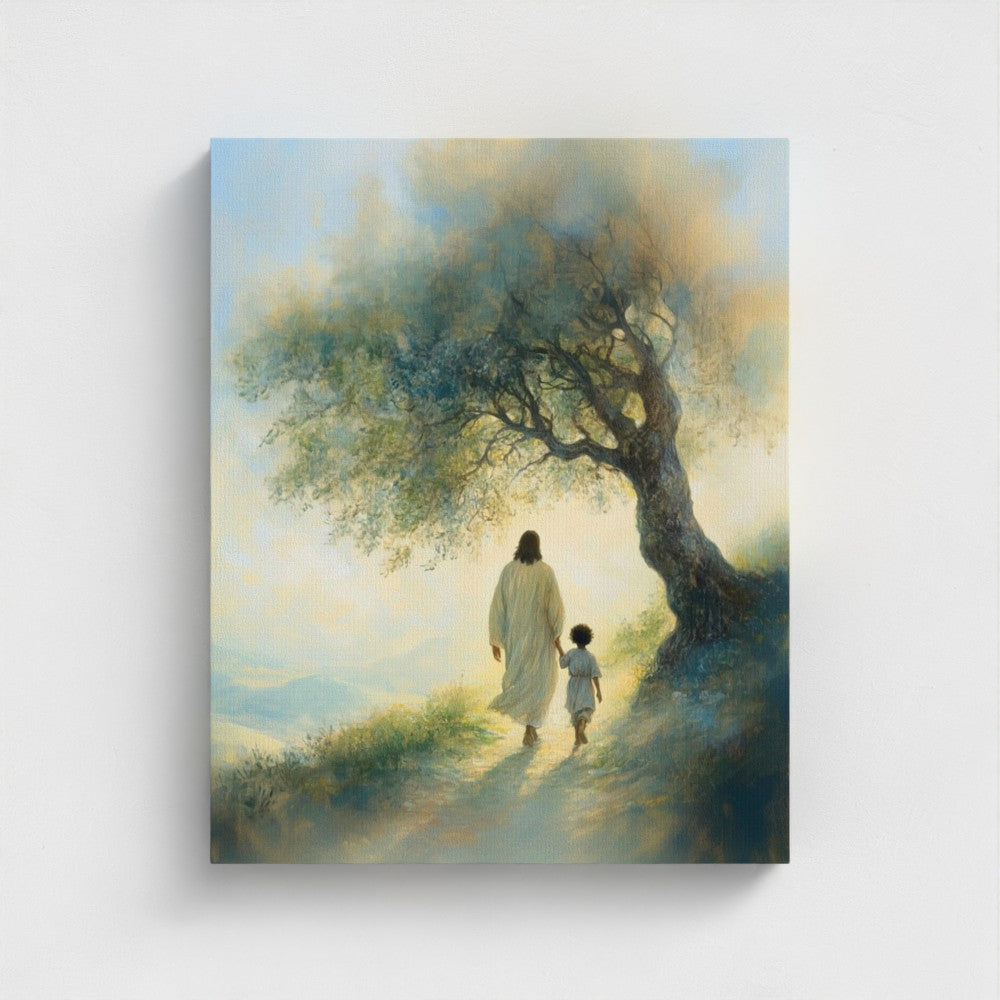 Jesus and the Child (Brown Skin)